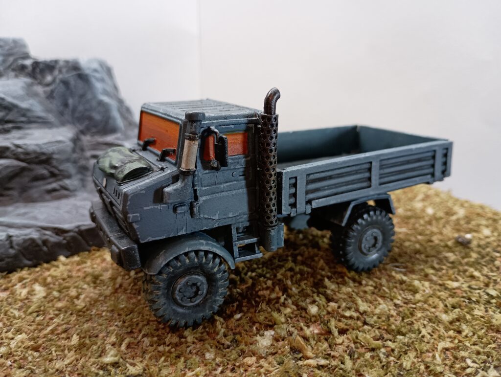 3D printed sci-fi truck